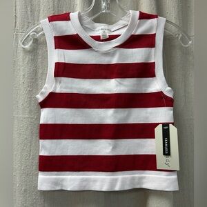 Eye Candy/ NWT/ Jr. Red and White Striped Tank Top/ size L/XL